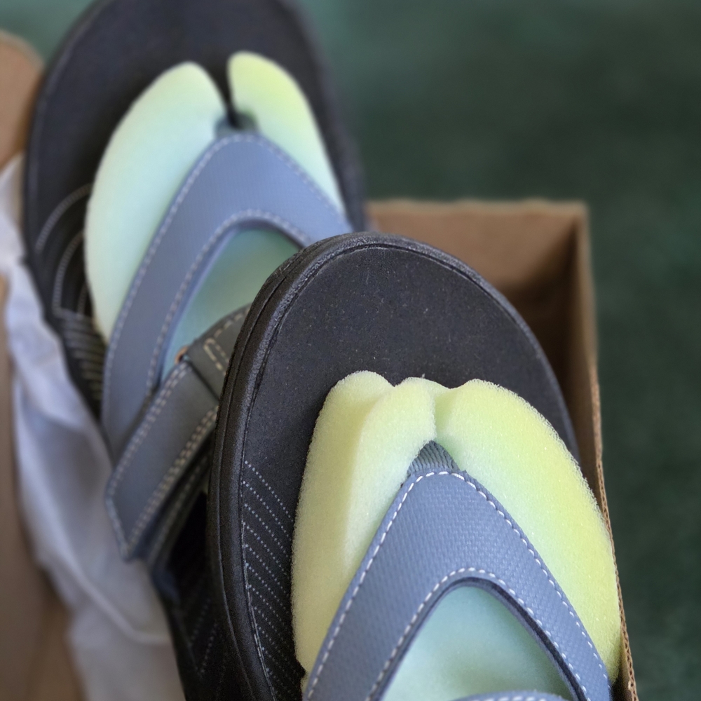 Clarks Blue Sandals for Everyday Comfort